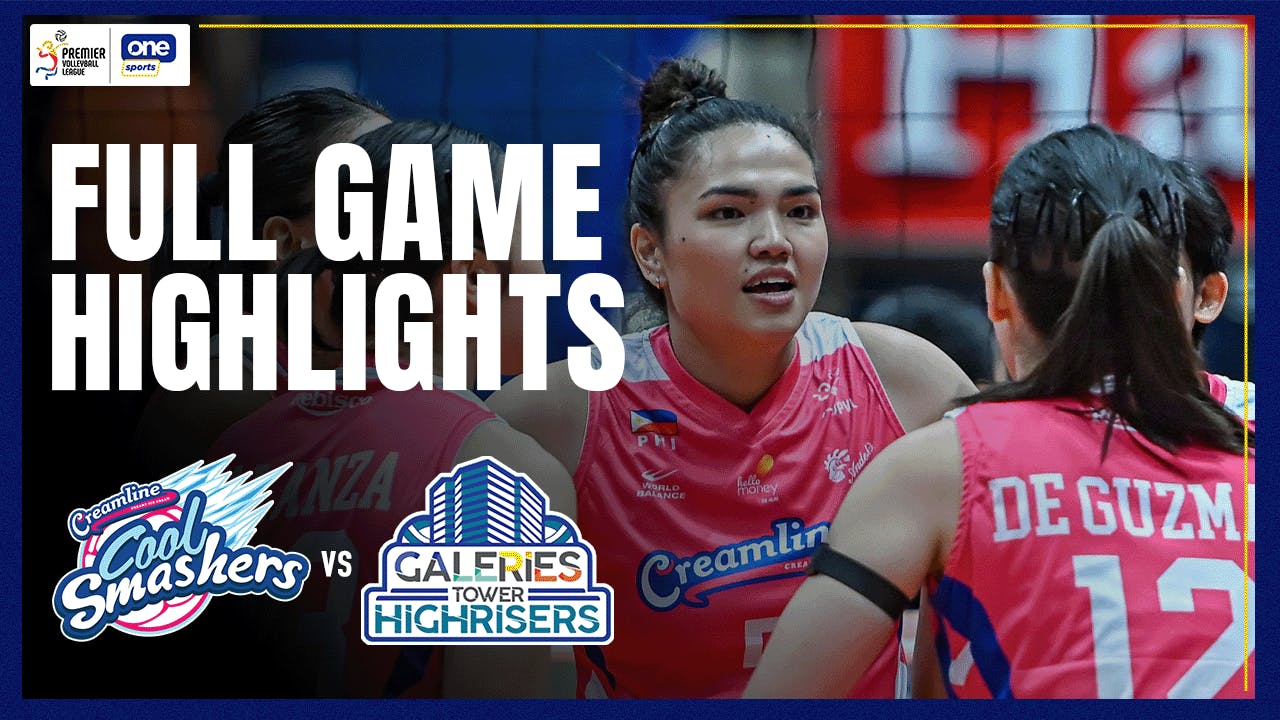 PVL: Creamline smashes Galeries Tower for 4th straight win | Highlights